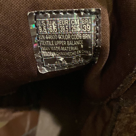 Skechers Dome Brown Combat Boots Size 9.5 Sweater Cuff Faux Leather - Picture 8 of 10